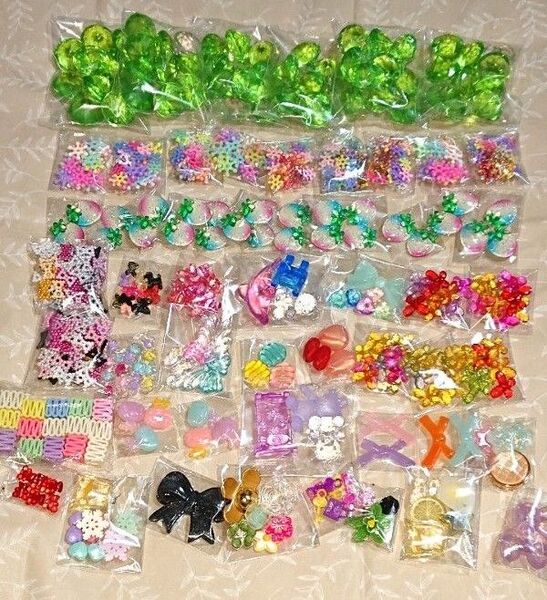 アクリルパーツ♪ハンドメイド♪アクリルブロック♪資材♪Wセット