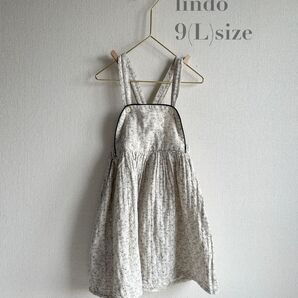 lindo 9 Lサイズ 110サイズ ワンピース サススカート 韓国子供服 子供服 女の子服 エプロンスカート