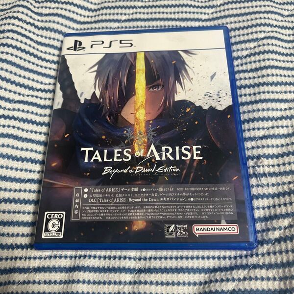 PS5 Tales of ARISE ーBeyond the Dawn Edition コード未使用