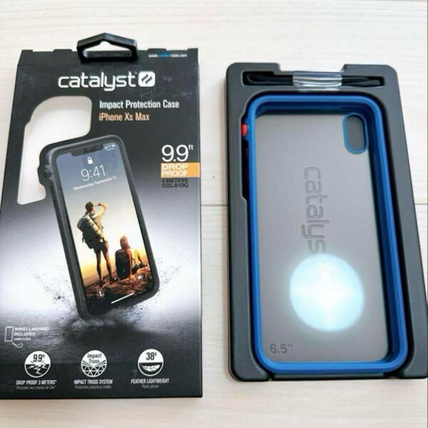 catalyst カタリスト iPhone XS Max 衝撃吸収ケース ブルー
