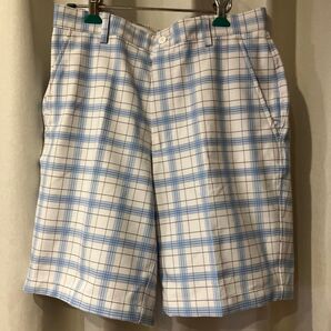 フットジョイ ハーフパンツ チェック メンズ ショートパンツ GOLF ゴルフウェア 短パン