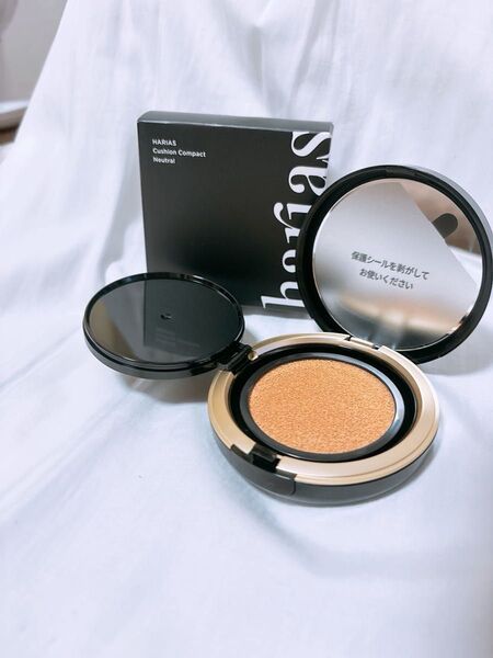 ハリアス クッションコンパクト ニュートラル 15g 薬用シワ改善ファンデーションSPF50+/PA+++ 医薬部外品