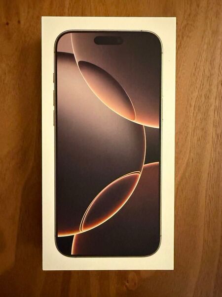 【極美品】iPhone16 Pro Max 256GB デザートチタニウム SIMフリー