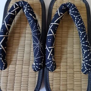 畳スリッパ ネイビー 19.5cm