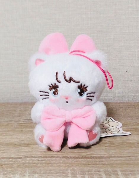mikko characters ミッコキャラクターズ 抱きしめおリボンマスコット ぬいぐるみ