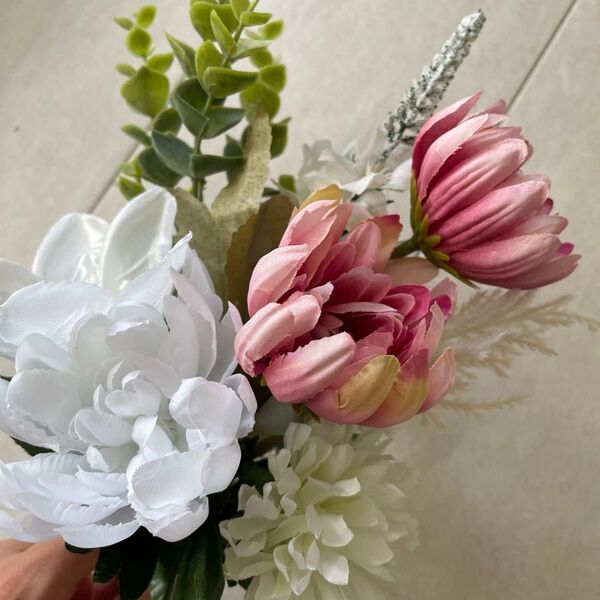 造花 アーティシャルフラワー お供え花 仏花 仏壇 墓花1束