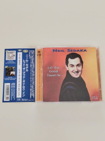 レア2CD ニールセダカ「レット・ザ・グッド・タイムス・イン」Neil Sedaka「Let The Good Times In」