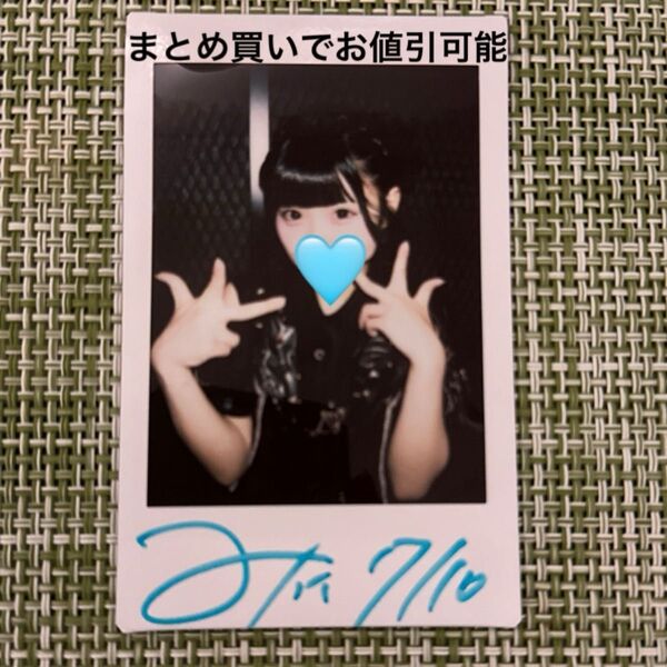 虹羽みに チェキ サイン LOML