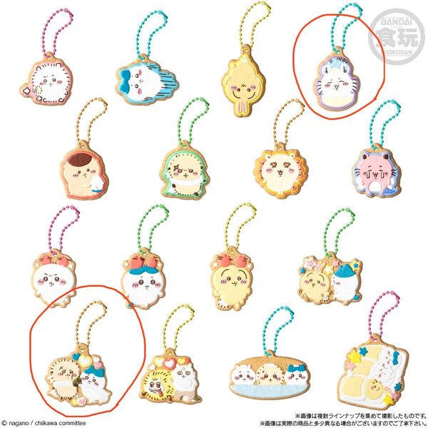 【新品未開封】ちいかわ クッキーチャームコット3 モモンガ ハチワレ ラッコ 2点セット