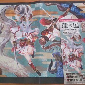 龍の国 ルーンファクトリー 公式ワールドガイドブック 特典ポスターあり