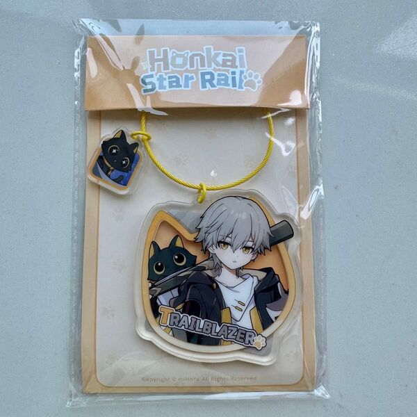 崩壊スターレイル 開拓者 穹 アクリルキーホルダー ちびネコ 公式正規品