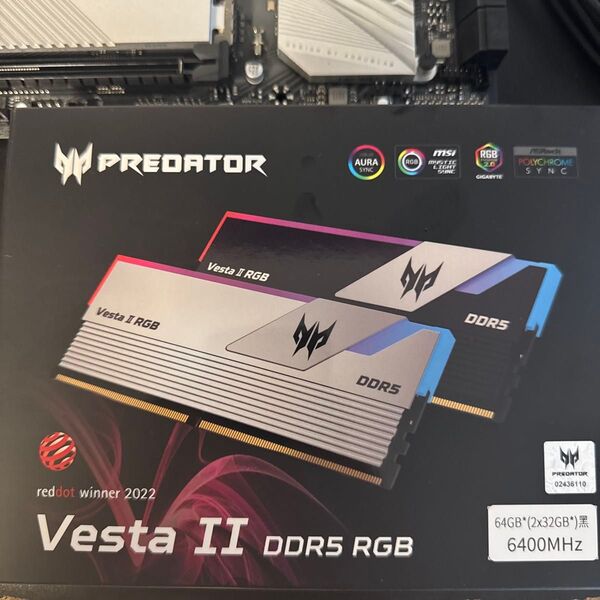 Acer ddr5 vesta 32gbx2 64gb