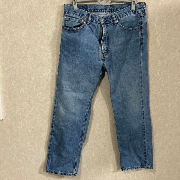 ライトブルー ストレートデニム リーバイス パンツ ジーンズ Levis アメリカ古着
