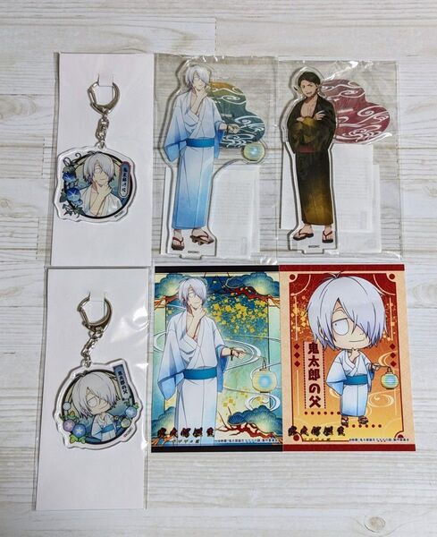 鬼太郎誕生 ゲゲゲの謎 くじメイト 鬼太郎の父&水木 アクリルスタンド アクリルキーホルダー セット売り