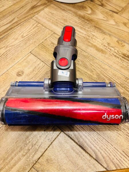ダイソン dyson 純正 ソフトローラーヘッド 112232-12 30w 底部三方パープルモヘア新品に交換済