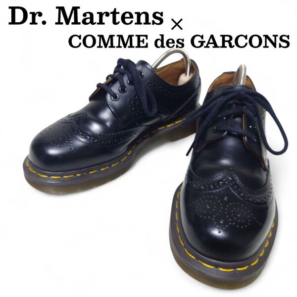【即日発送/送料無料/価格の相談OK!!】 Dr.Martens ギャルソン別注 FREDERIC 英国製 US7 黒 本革