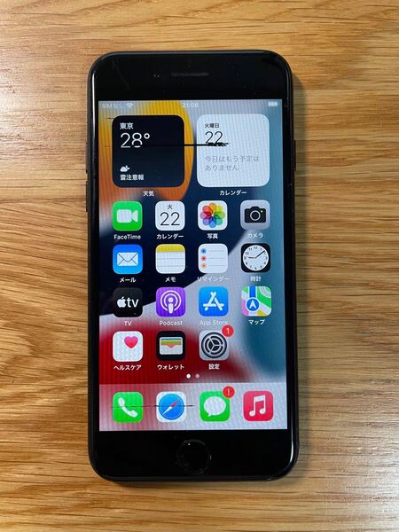 1464 iPhone7 32GB Black SIMフリー battery100%