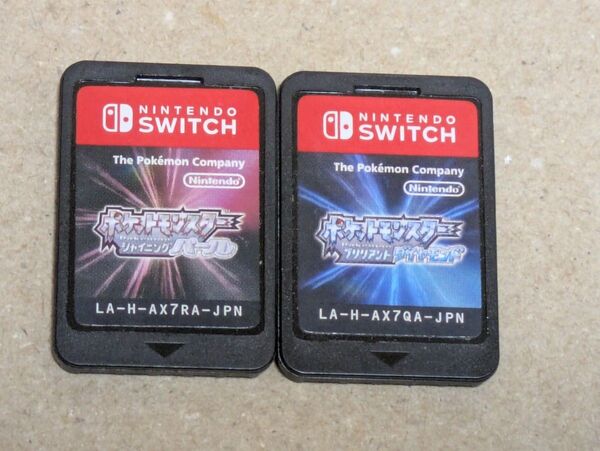 Nintendo Switch ポケットモンスター ブリリアントダイヤモンド シャイニングパール ソフトのみ ニンテンドースイッチ