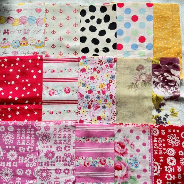 はぎれ☆15×15☆15枚 ②