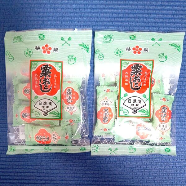 粟おこし/日進堂製菓/生しょうが/大阪名物/懐かしいお菓子/昭和レトロ/雷おこし/生姜/生姜のお菓子/ポイント消化/クーポン消化