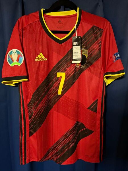 ベルギー代表デ・ブライネEURO2020仕様ユニフォーム Lサイズ 未着用タグ付き