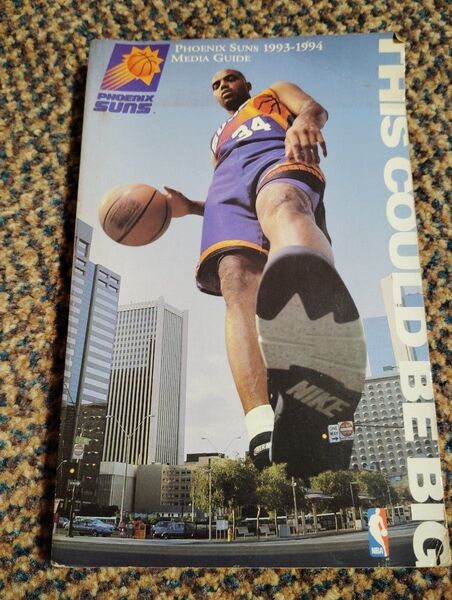 NBA Phoenix suns 1993-94 media guide フェニックス・サンズ メディアガイド