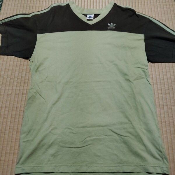 adidas アディダス リンガーTシャツ 半袖 90s Mサイズ