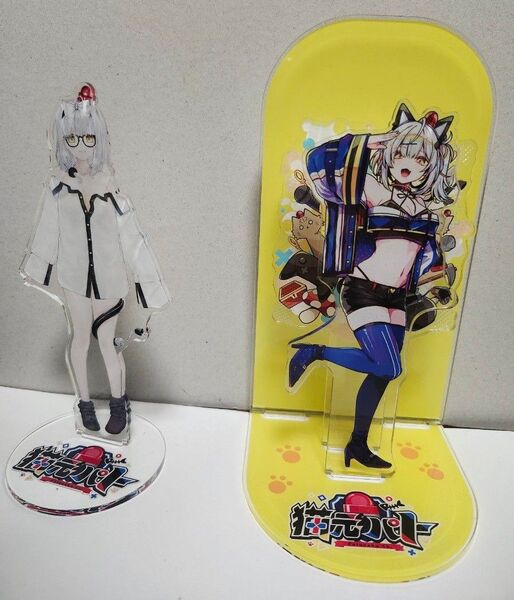 猫元パト 関連グッズ3点セット アクリルスタンド