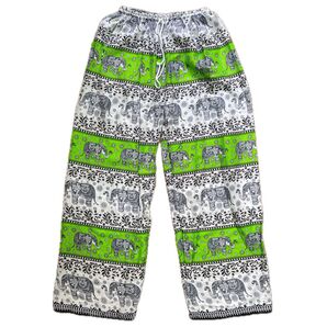 リゾート気分!リラックスパンツ サルエルパンツ リゾートパンツ カジュアルパンツ レーヨン100% フレアタイプ XL 新品 即納
