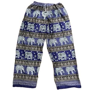 リゾート気分!リラックスパンツ サルエルパンツ リゾートパンツ カジュアルパンツ レーヨン100% フレアタイプ XL 新品 即納