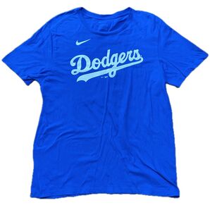 MLBドジャース&NIKE 新同Used Tシャツ 商品情報確認済 納得購入