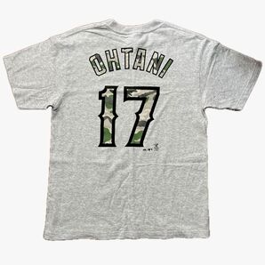 MLBエンゼルス 大谷17 UsedカモフラージュTシャツ 商品情報確認済 納得購入