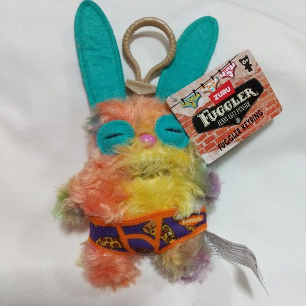 ファグラー FUGGLER ぬいぐるみキーリング ラビット マルチ