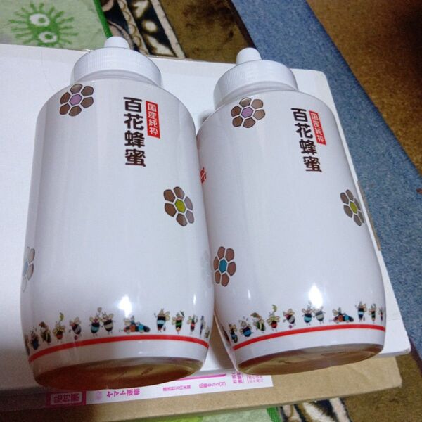 国産無添加純粋百花蜂蜜 1Kg2本 賞味期限2027年6月 非加熱