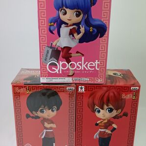 3個セット らんま1/2 Qposket Q posket 早乙女乱馬 早乙女らんま シャンプー