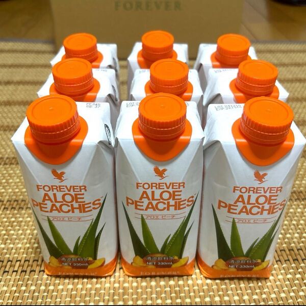 フォーエバー アロエピーチ 330ml 9本セット