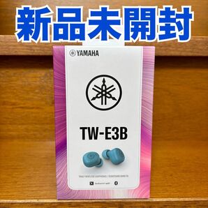 【新品未開封】ワイヤレスイヤホンTW-E3B スモーキーブルー