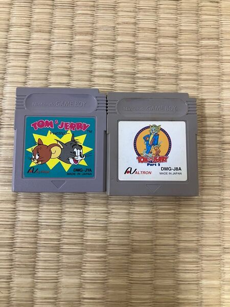 ゲームボーイ トムとジェリー・トムとジェリー パート2 ソフトのみ 2本セット