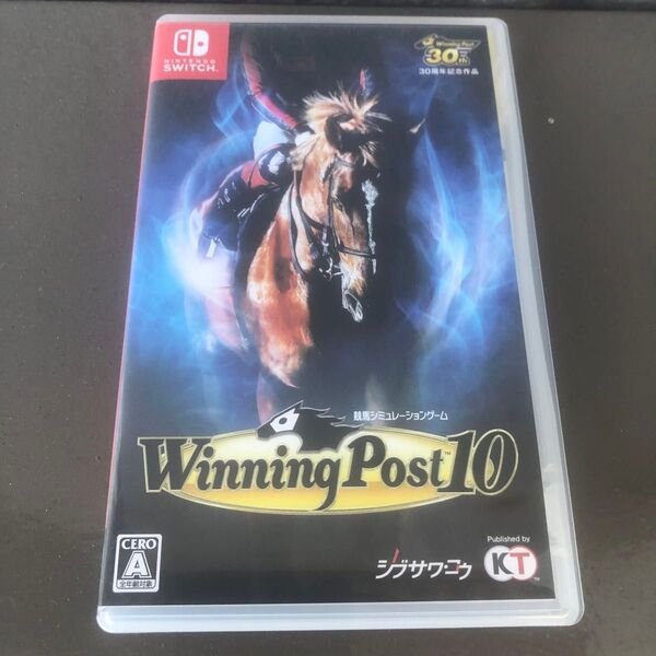 Nintendo Switch ニンテンドースイッチ 競馬シミュレーションゲーム Winning Post ウイニングポスト10