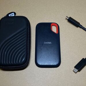 SANDISK 4TB ポータブルSSD サンディスク USB Type-C 外付けSSD SDSSDE61-4T00-J25