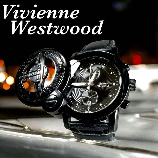 【廃盤】Vivienne Westwood VW-2363 CAGEMAN ヴィヴィアンウエストウッド 腕時計 クロノグラフ