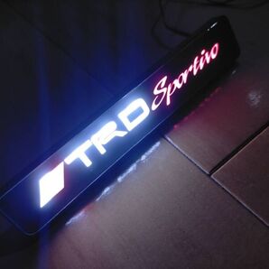 TRD Sportivoスポルティーボ 光るLEDフロント グリル エンブレム アリオン アリストアルファード イスト