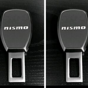 2個セットnismo ニスモ シートベルト エンブレム 延長バックルR32 R33 R34シルビア180ジュークZ33 Z34