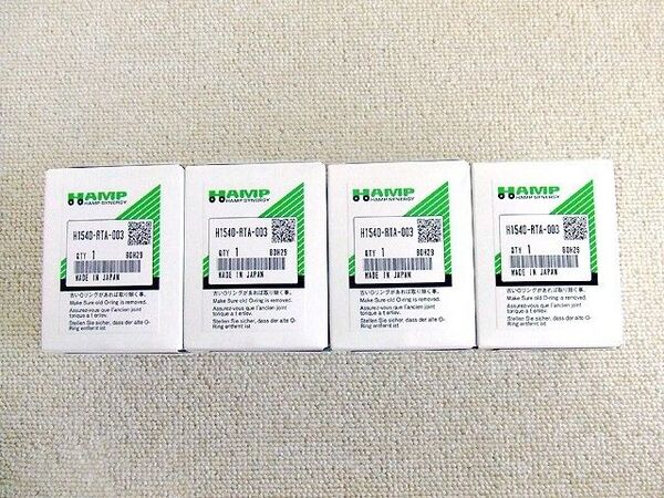 ■ HAMP オイルフィルター H1540-RTA-003 ホンダ ■4個セット新品