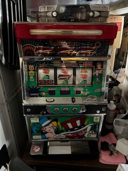 パチスロ実機 アイアムジャグラー7 5号機 北電子