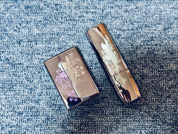 IQOS イルマ i ワン ケース アイコスイルマワン ケース iqosヒートスティック専用ケースレーザー彫刻 鯉 ブラック
