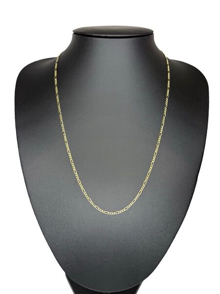 10K フィガロネックレス 51cm 2mm