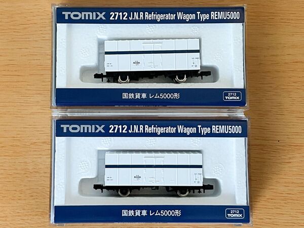 TOMIX Nゲージ 2712 国鉄貨車 レム5000形 2両セット
