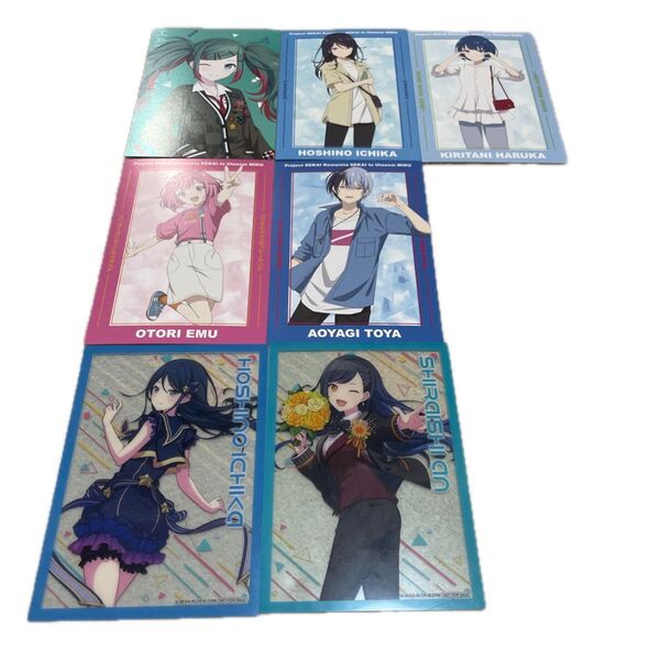 プロセカ 特典 まとめ売り 初音ミク レオニ 星乃一歌 モアジャン 桐谷遥 ビビバス 青柳冬弥 白石杏 ワンダショ 鳳えむ