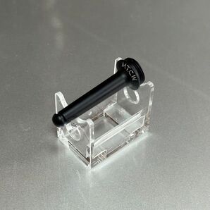 MTCW リールスタンド ボディーバンパーシャフト ジュラルミン マットブラック